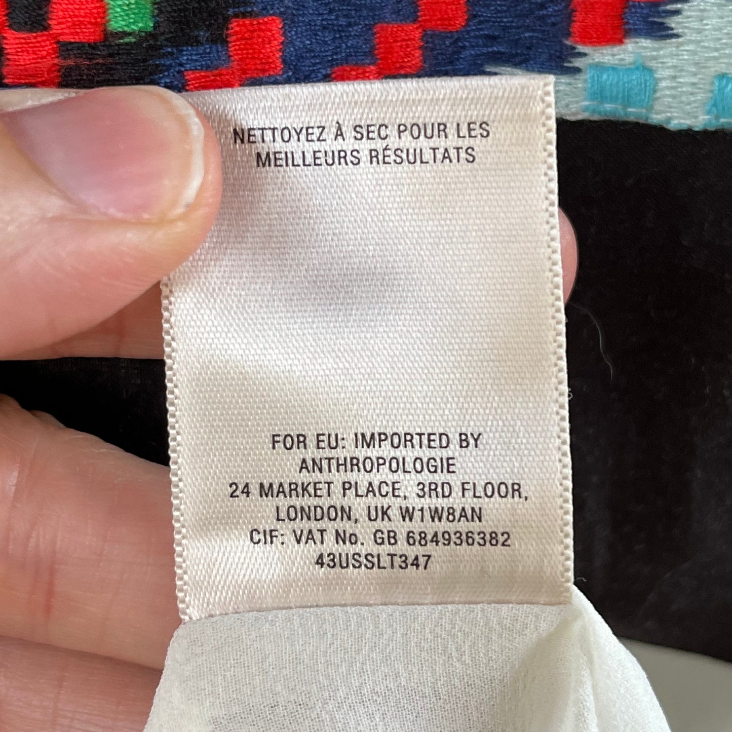 Anthropologie Floreat Fringed Latitudes Top Fringe Trim Size M