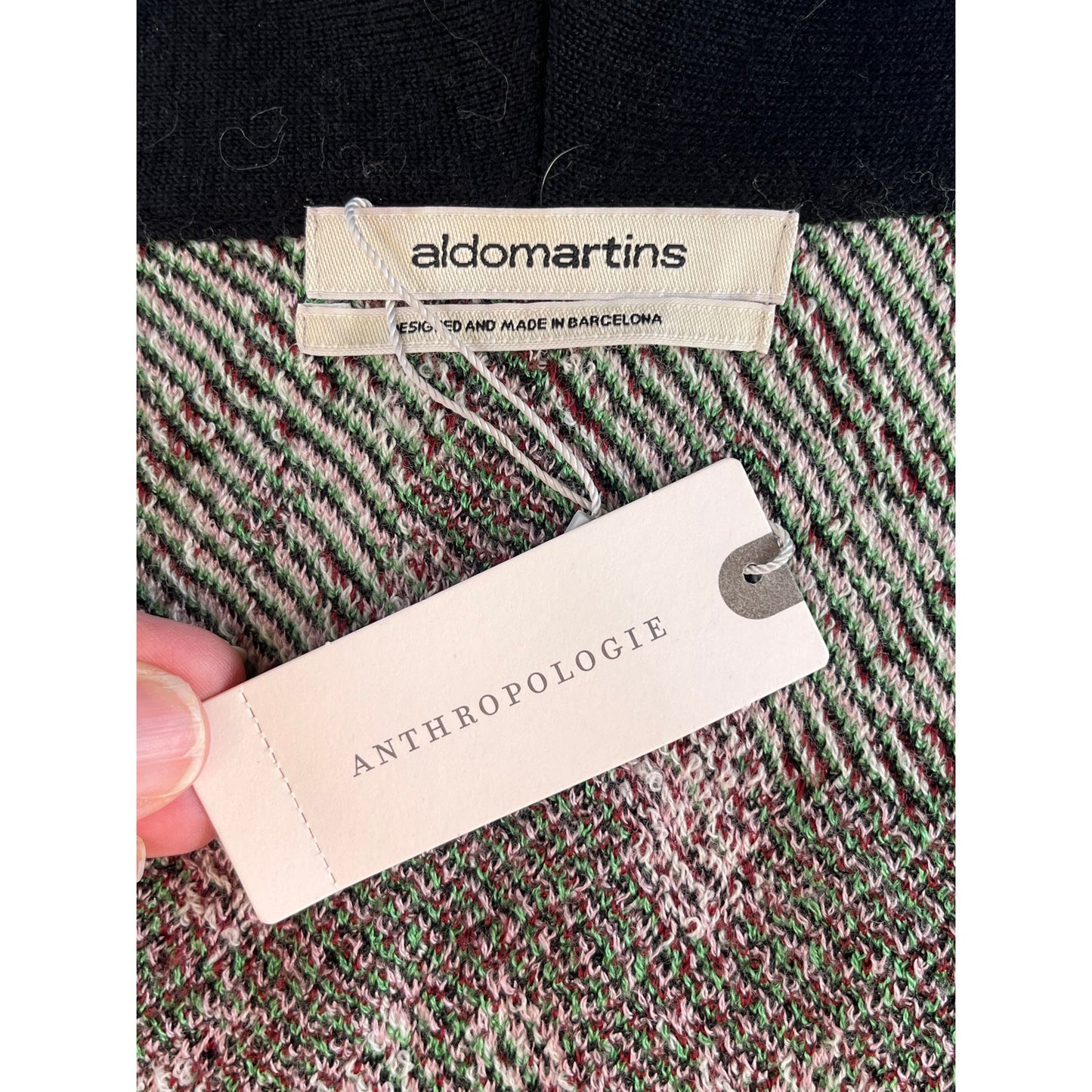 Anthropologie AldoMartins Floral Intarsia Cardigan Size XS. NEW