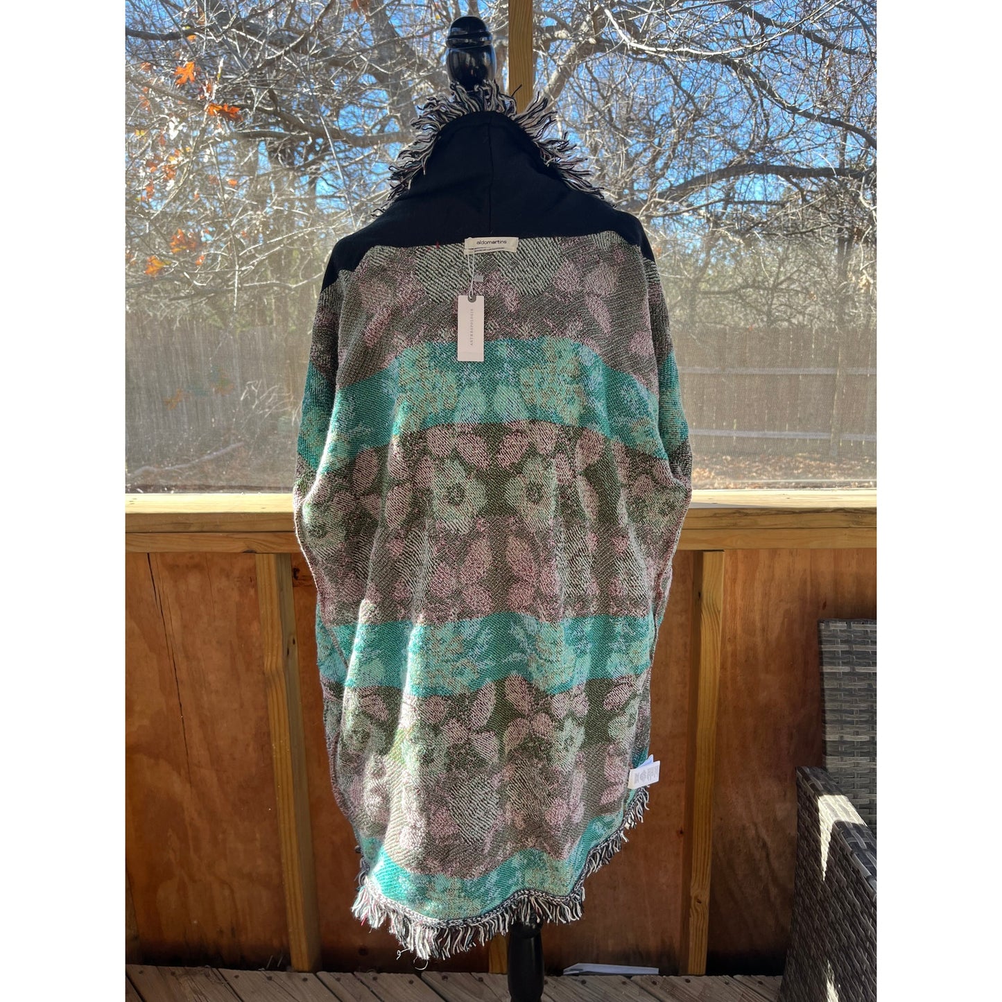 Anthropologie AldoMartins Floral Intarsia Cardigan Size XS. NEW