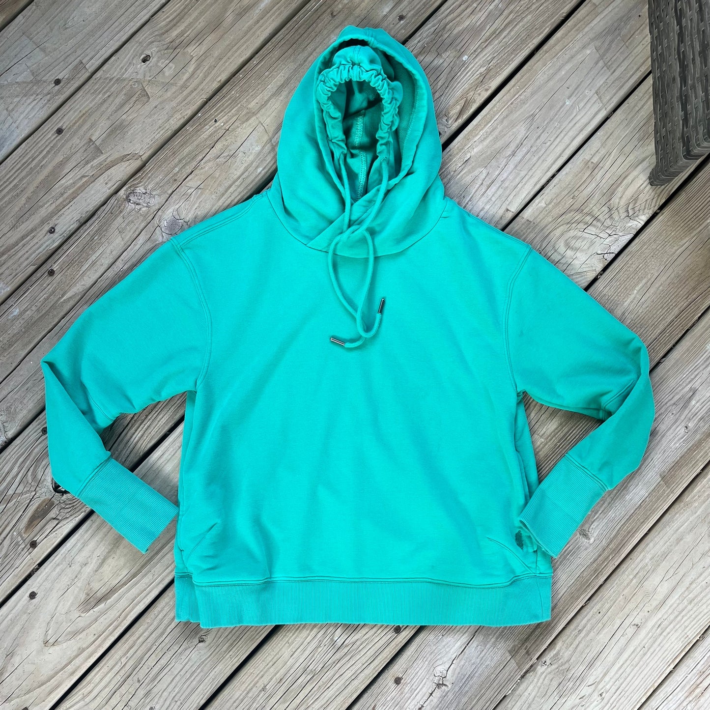 Free People Movement Double Overtime Hoodie In Sport Green Size XS