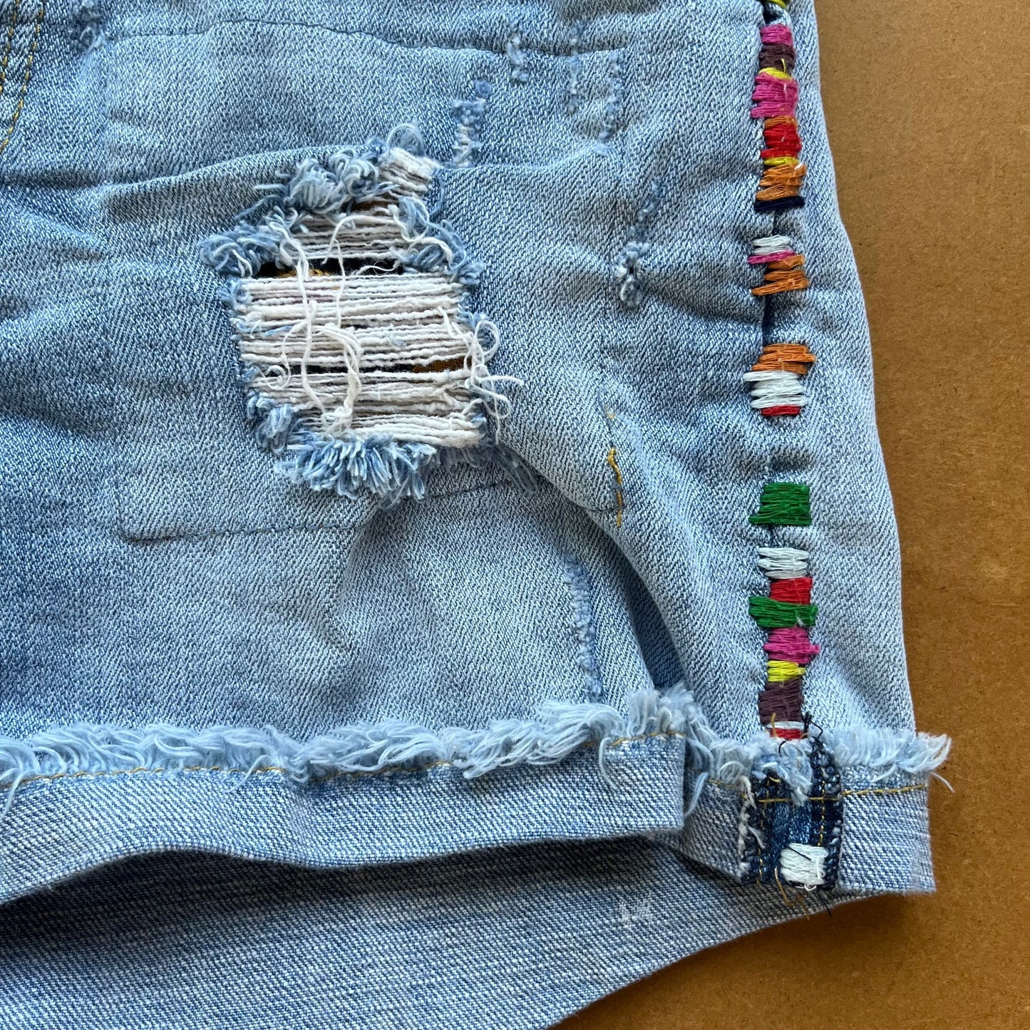 Anthropologie Pilcro And The Letterpress Hypen Jean Shorts Size 25