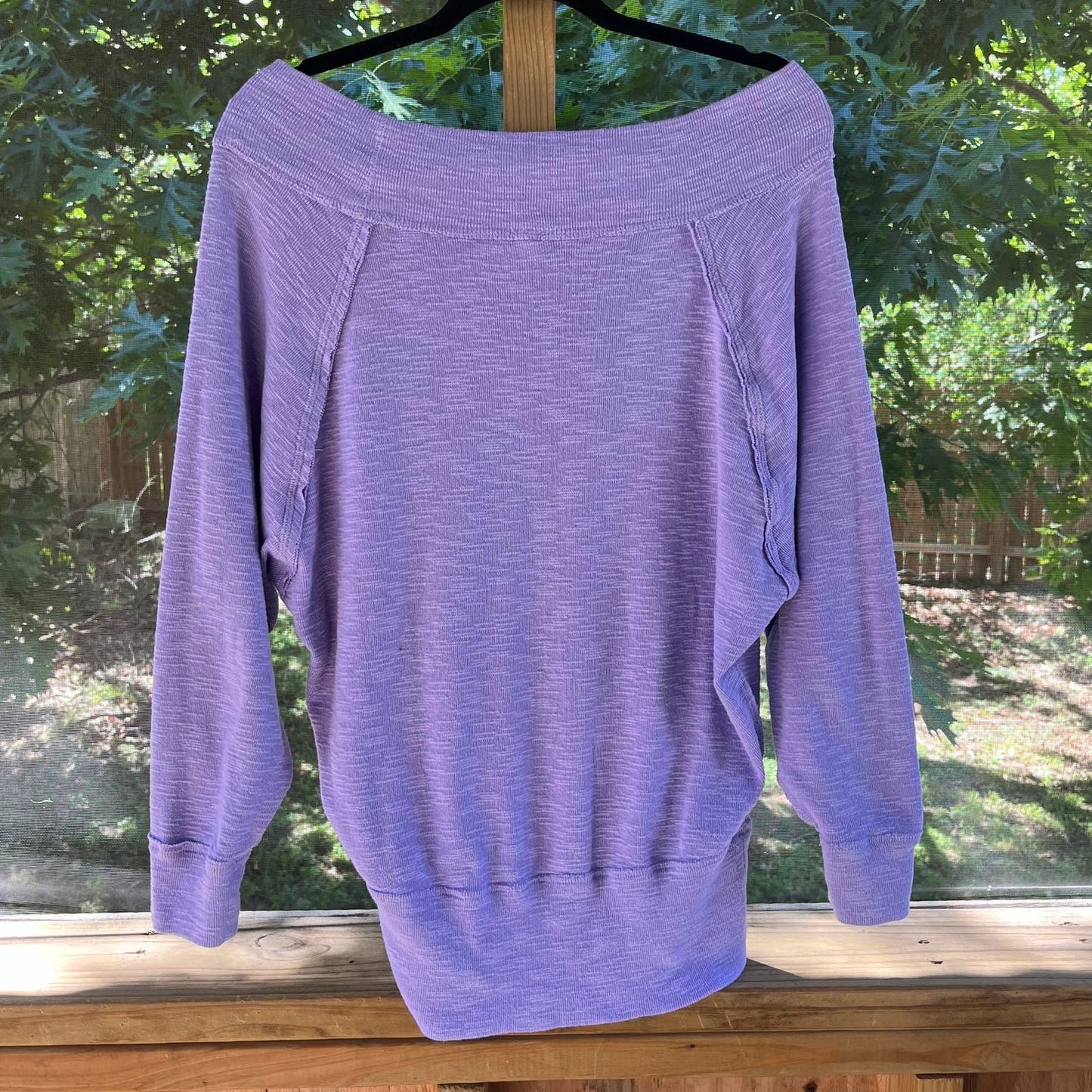 Free People We The Free Palisades Off The Shoulder Top In Lilac Dust Size S