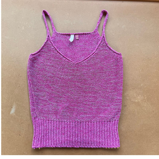 Anthropologie Jenna Sweater Tank Pink Size M