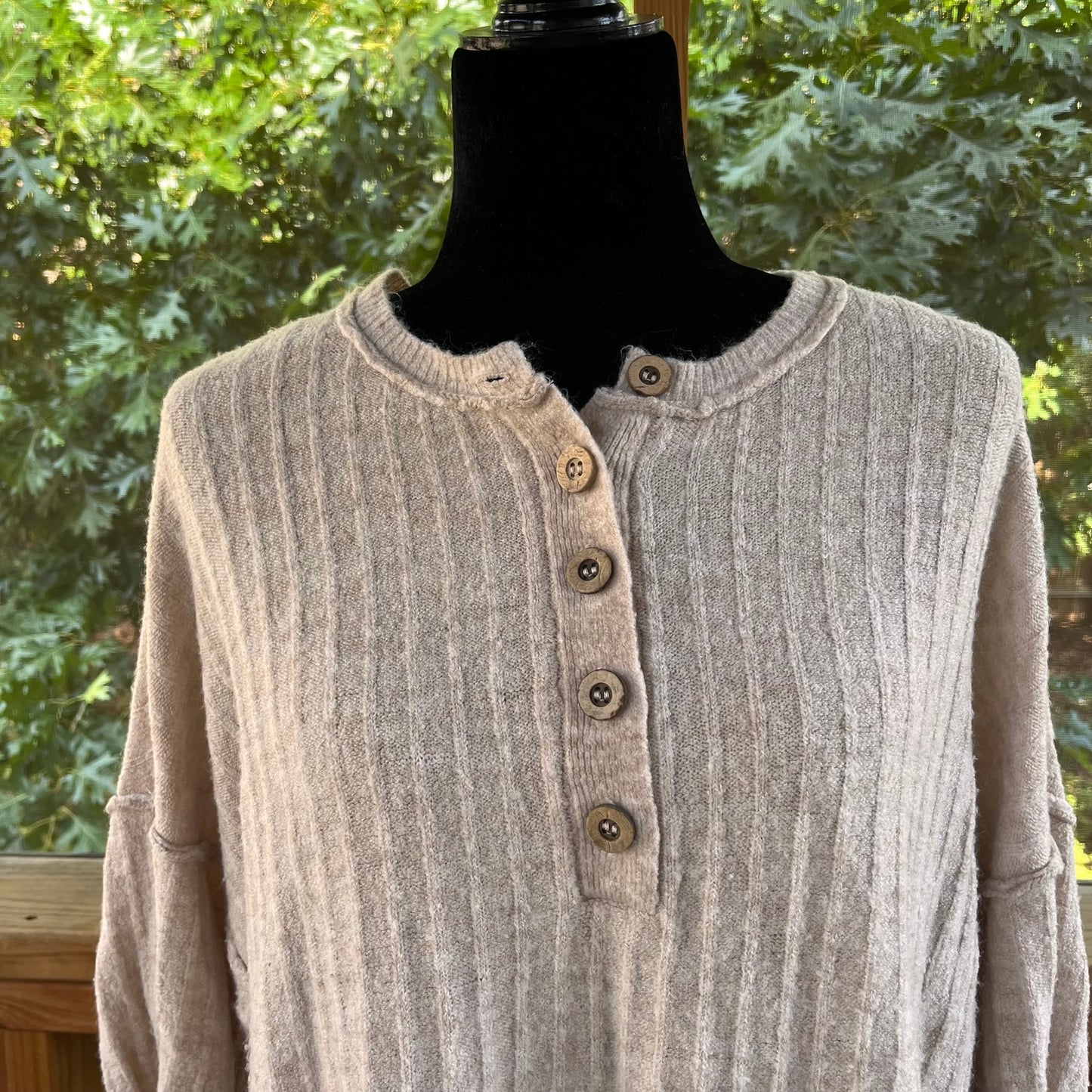 Free People Intimately Free Around The Clock Tunic Sweater Size XS